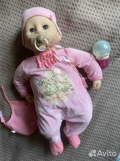 Baby annabell кукла с мимикой и звуками