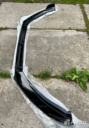 Сплиттер губа на Skoda Octavia a7 рест/дорест