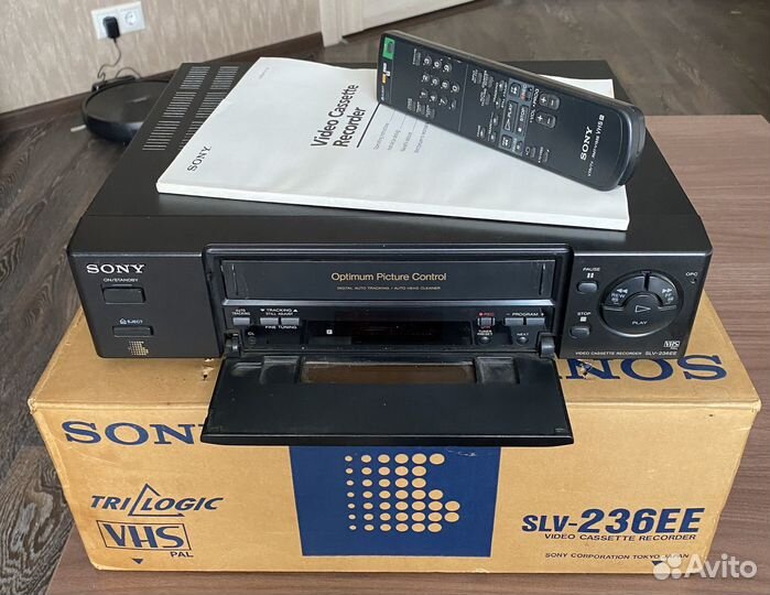 Видеомагнитофон sony slv-236Ее