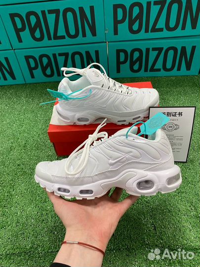 Nike Air Max Tn Plus White Белые Оригинал Poizon