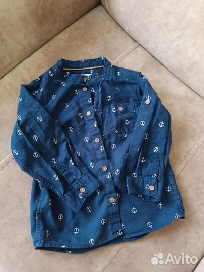 Рубашка для мальчика 92