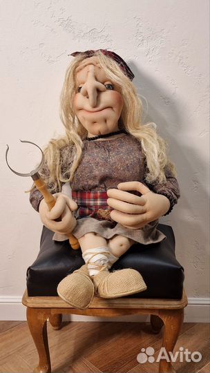 Кукла Баба Яга ручная работа