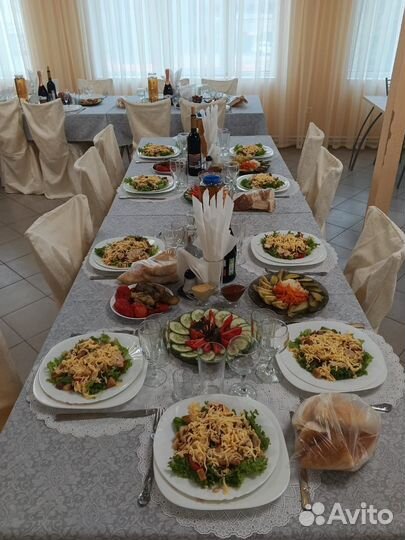 Банкетный зал 80 человек,поминальные обеды