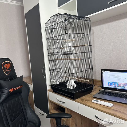Клетка для попугаев новая