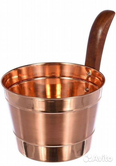 Бадья для воды 4 л из меди