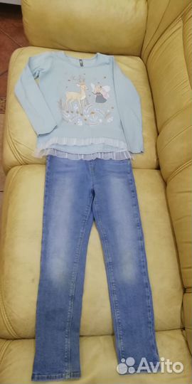 Джинсы+футболка