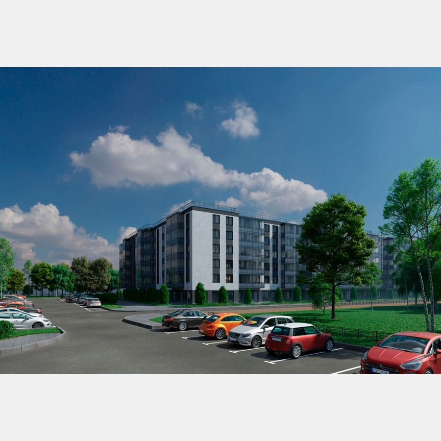 Квартира-студия, 27,6 м², 5/6 эт.