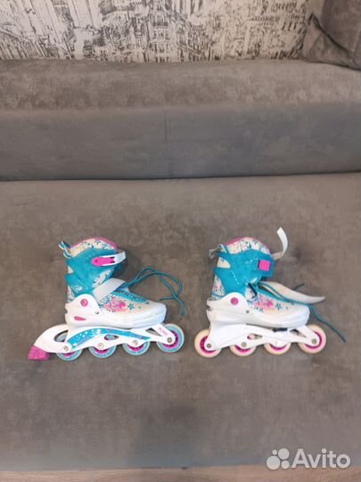 Роликовые коньки детские раздвижные