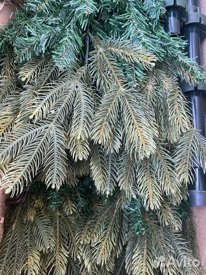 Елка искусственная литая + пвх 210см