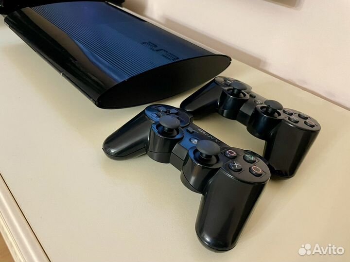 Sony PS3 Super Slim 500Gb + 90 игр