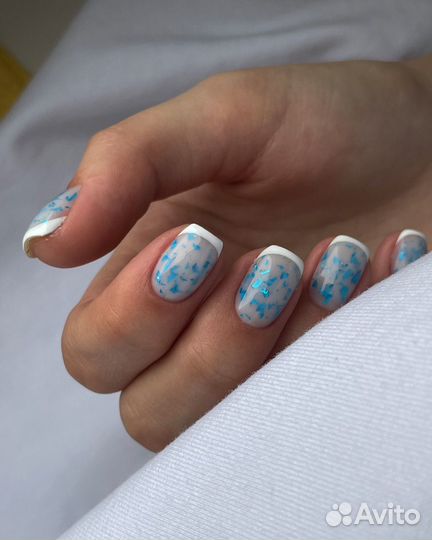 Маникюр выравнивание снятие, дизайн, гель-лак