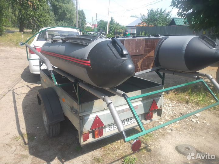 Надставка на прицеп под лодку