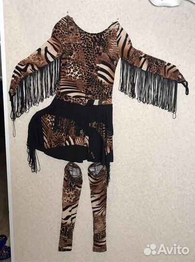 Костюм детский леопард для танцев