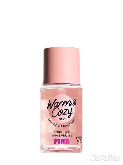 Спрей мист Victoria's Secret pink Warm Cozy 75 ml