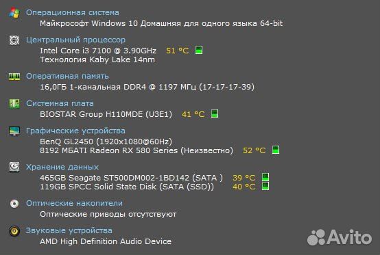 Среднестатистический пк