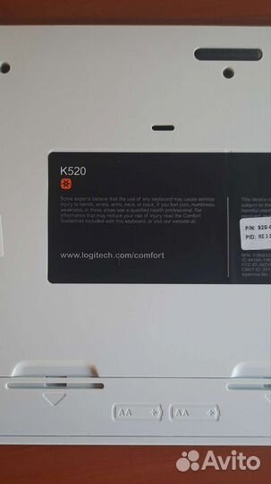 Клавиатура Logitech k520 беспроводная