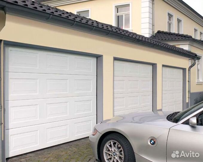 Гаражные секционные ворота