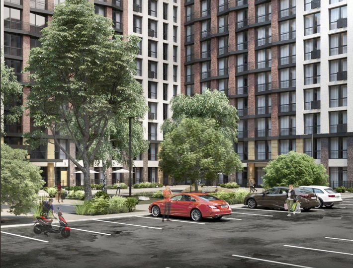 2-к. квартира, 58 м², 4/10 эт.