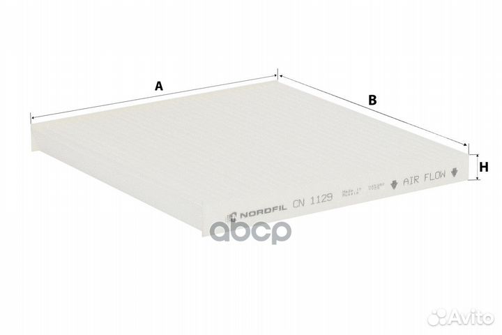 Фильтр салона Ssangyong Actyon Korando 10- cn1129