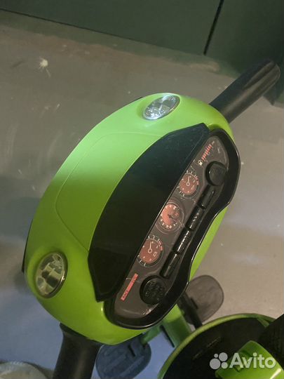 Трехколесный велосипед с ручкой для родителей