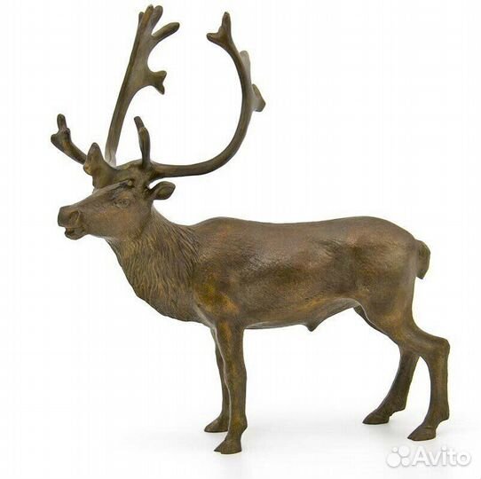 Северный олень. Бронза