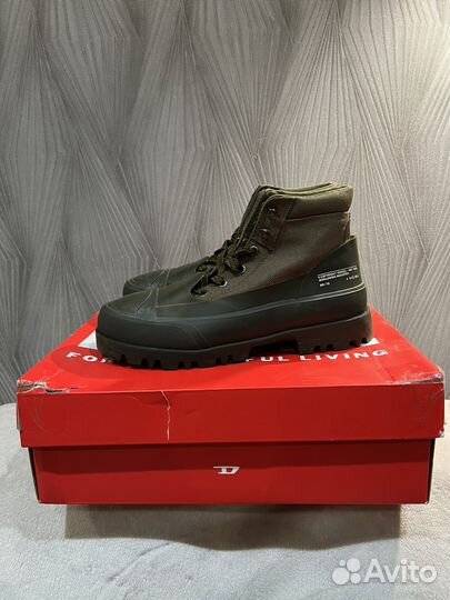 Ботинки Diesel D-Hiko BT X Boots Green (Зеленые)