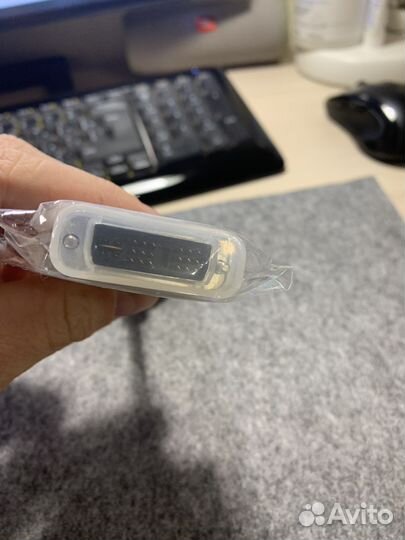 Переходник (адапетр) apple VGA DVI-I