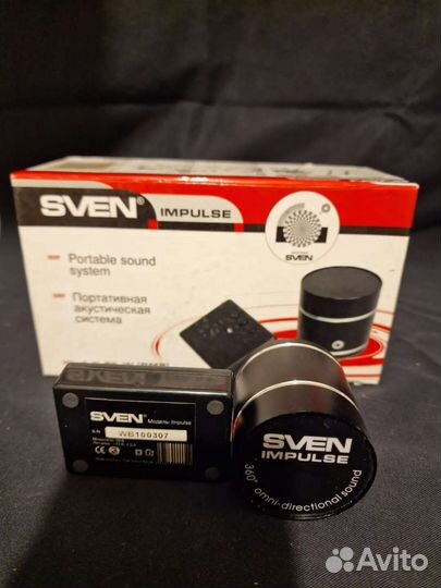 Портативная акустика sven