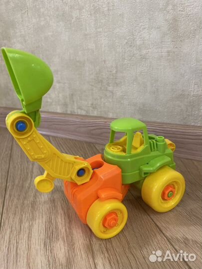 Конструктор с отверткой детский комплект 3 шт