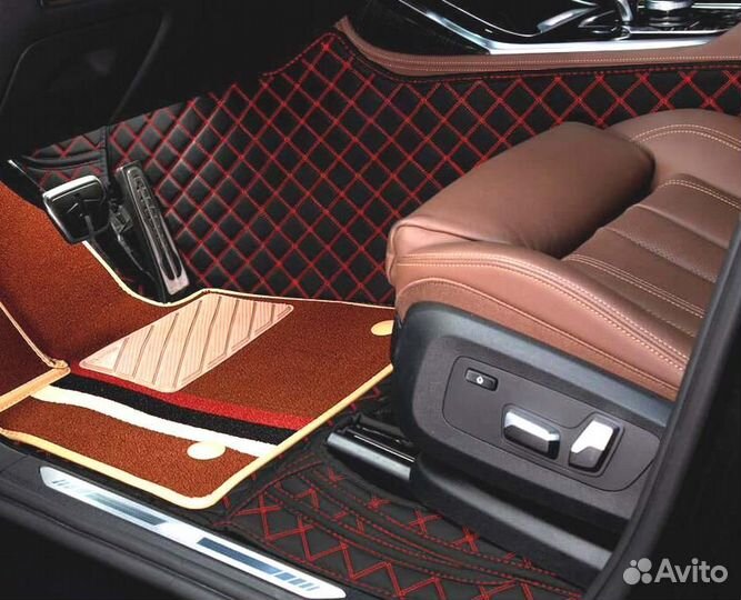 3D Коврики Mercedes Салон Багажник из Экокожи