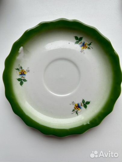 Чашка и блюдце СССР Дулево