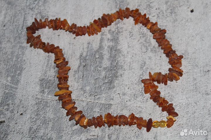 Бусы из янтаря