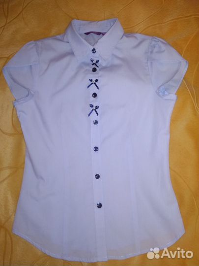 Блузки школьные на рост 140-152