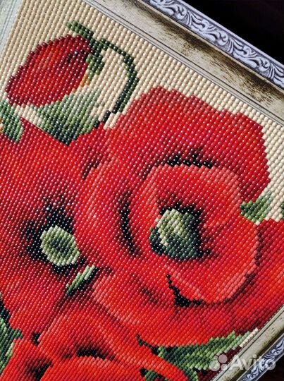 Алмазная мозаика (готовая работа)