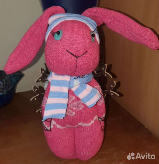 Мягкие игрушки Зайчики (handmade)