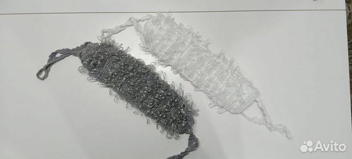 Мочалки ручной вязки