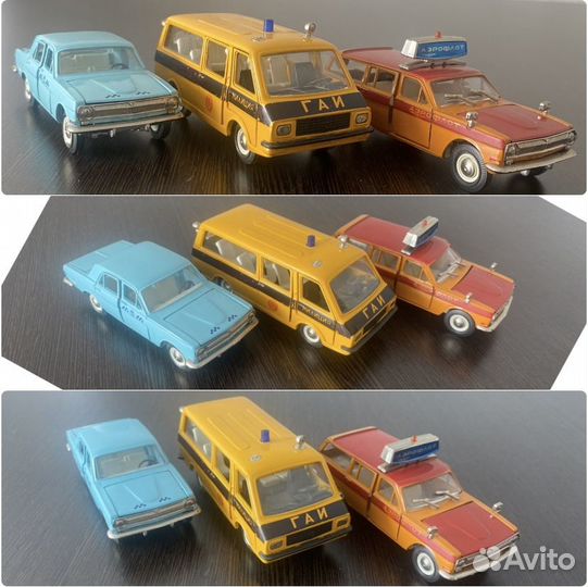 Машинки модели СССР 1 43