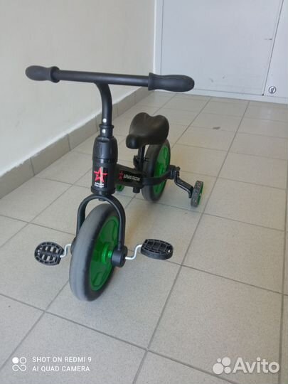 Беговел велосипед 2 в 1