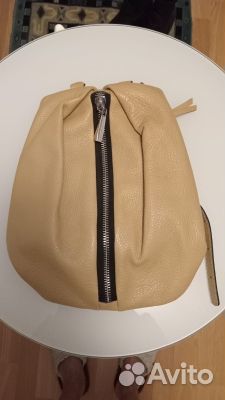 Женская сумка рюкзак из натуральной кожи