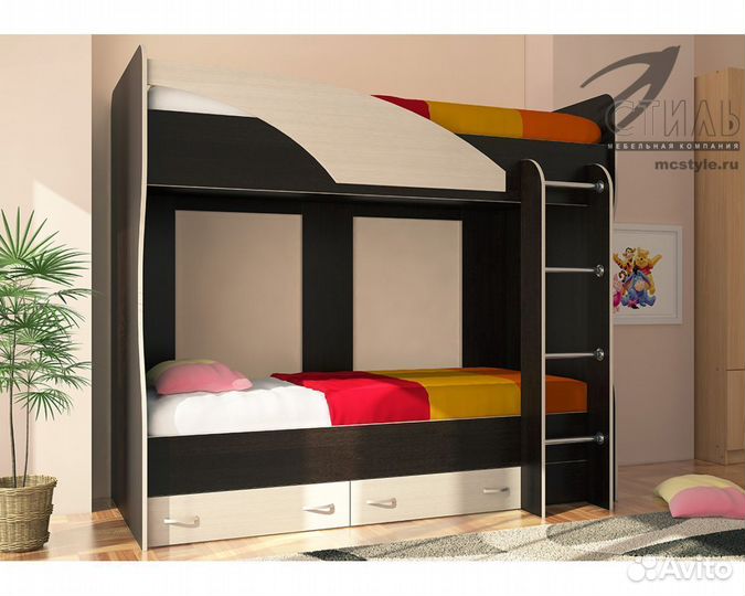 Кровать двухярусная