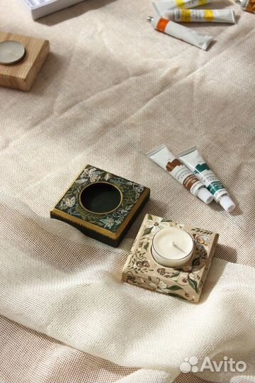 Подсвечники с росписью