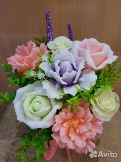 Букет из мыла ручная работа. День мамы