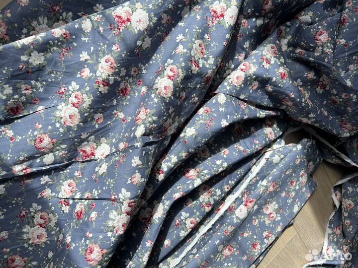 Ткань хлопок, в цветочек