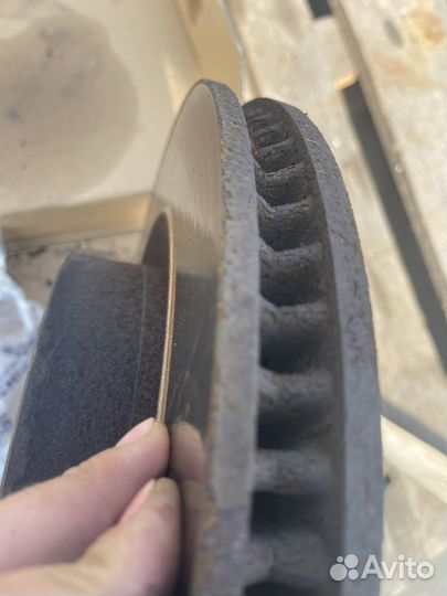 Тормозные диски пеР toyota land cruiser prado 150