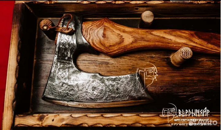 Топор кованый Княжий Бородач