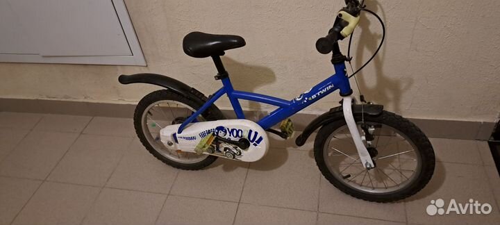 Детский велосипед Декатлон диаметр 16