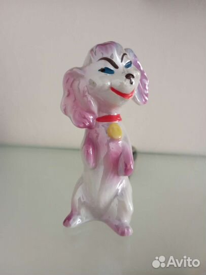 Статуэтка форфоровая Собачка гдр