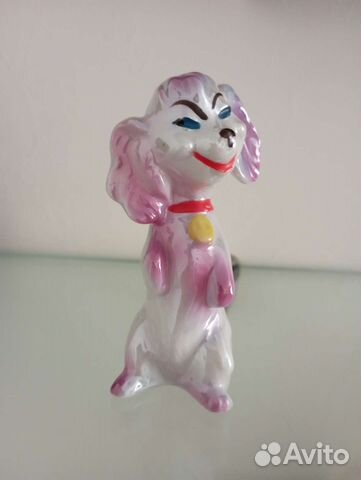 Статуэтка форфоровая Собачка гдр