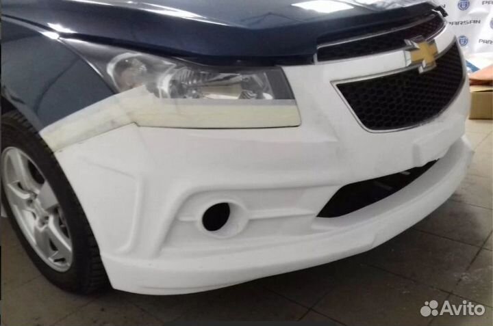Передний бампер Chevrolet Cruze sport