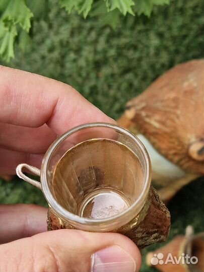 Бутылка рюмки набор Югославия Белград Beograd 1960